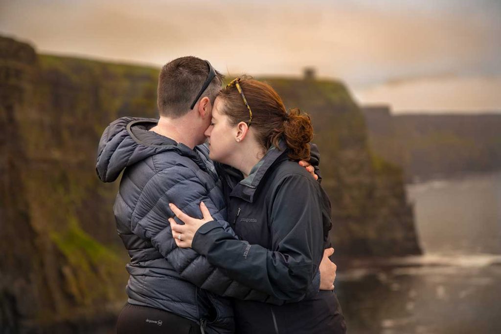 Engagement Photography At Cliffs of Moher