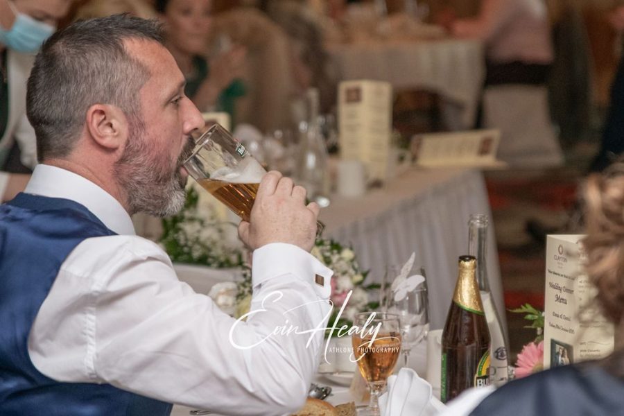 Wedding photograph, Dona and David Wedding at the Clayton Hotel Galway