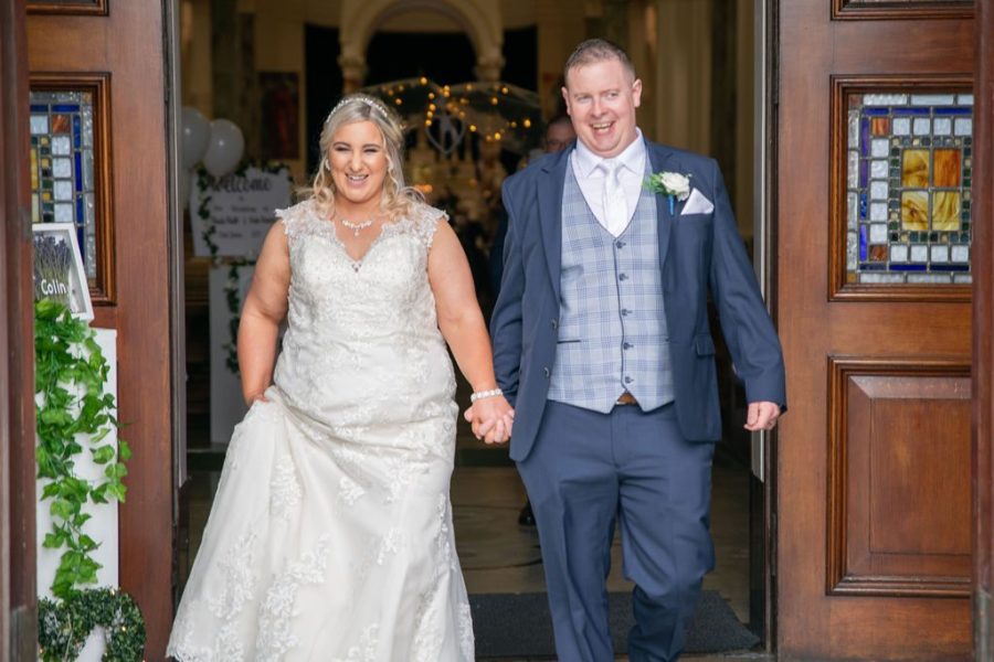 Wedding photograph, Nuala and Collin Athlone Wedding