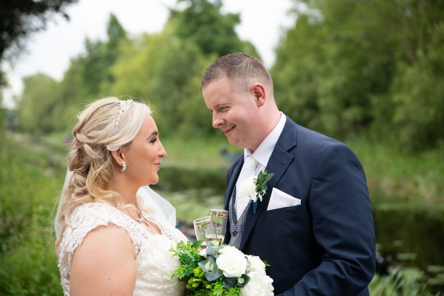 Wedding photograph, Nuala and Collin Athlone Wedding