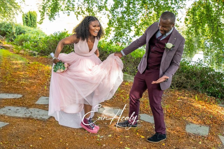 Wedding photograph, Pamela & Uwakmfon Wedding at Raheen Woods Hotel Galway