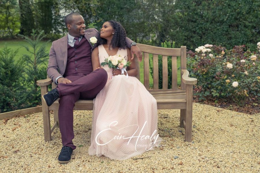 Wedding photograph, Pamela & Uwakmfon Wedding at Raheen Woods Hotel Galway