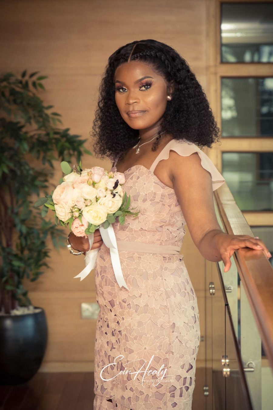 Wedding photograph, Pamela & Uwakmfon Wedding at Raheen Woods Hotel Galway