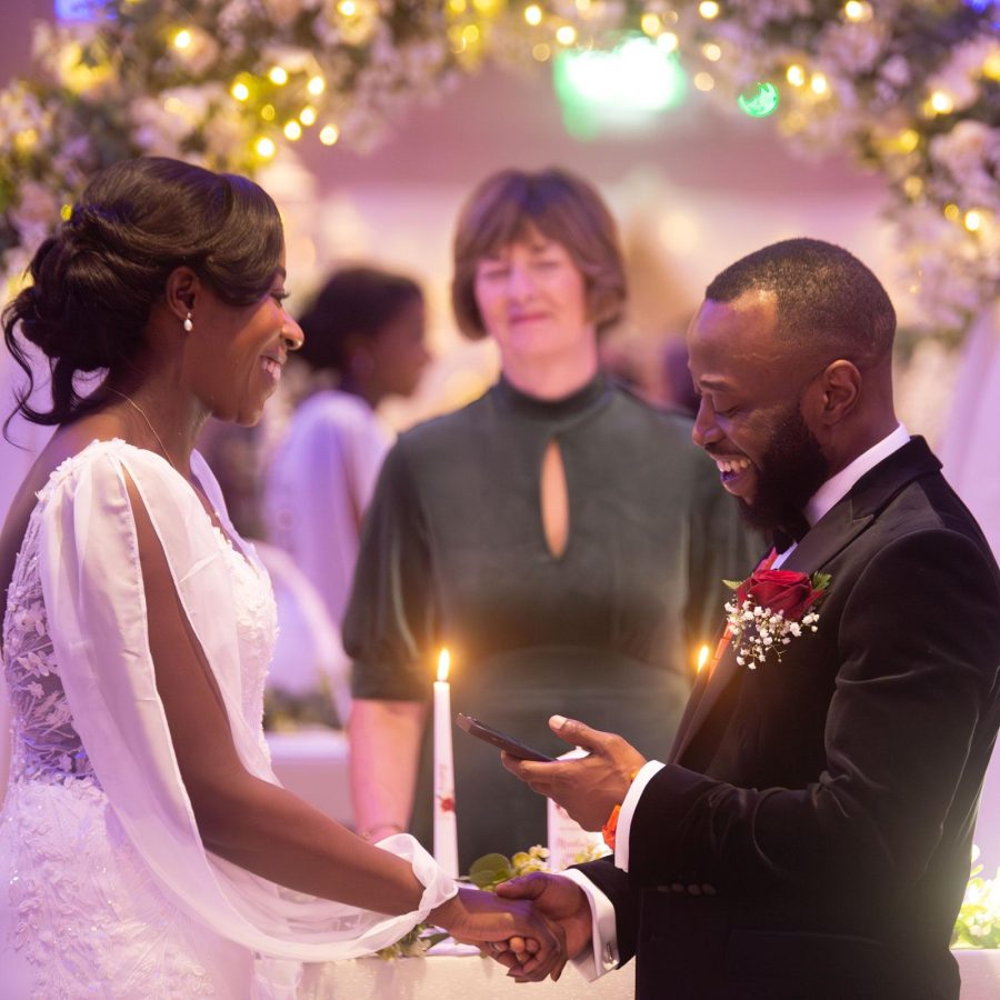 Wedding photograph, Meekness and Hafess, Athlone