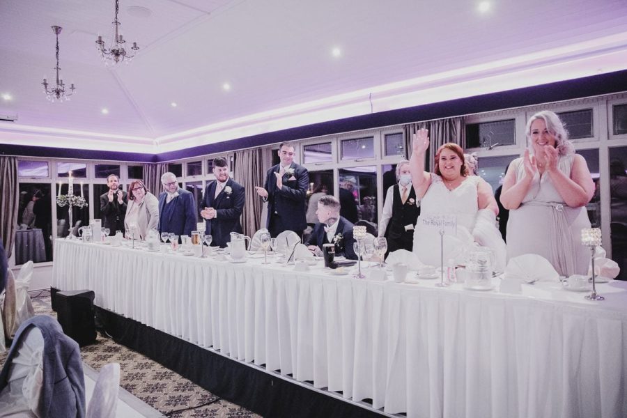 Wedding photograph, Elaine and Johnny, Shamrock Lodge Athlone