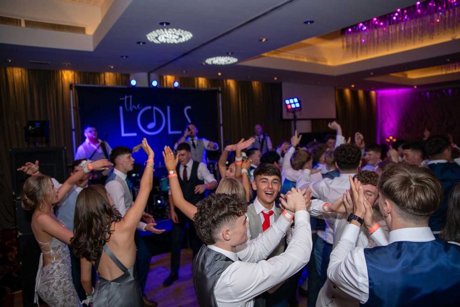 Celebrations at a debs ball
