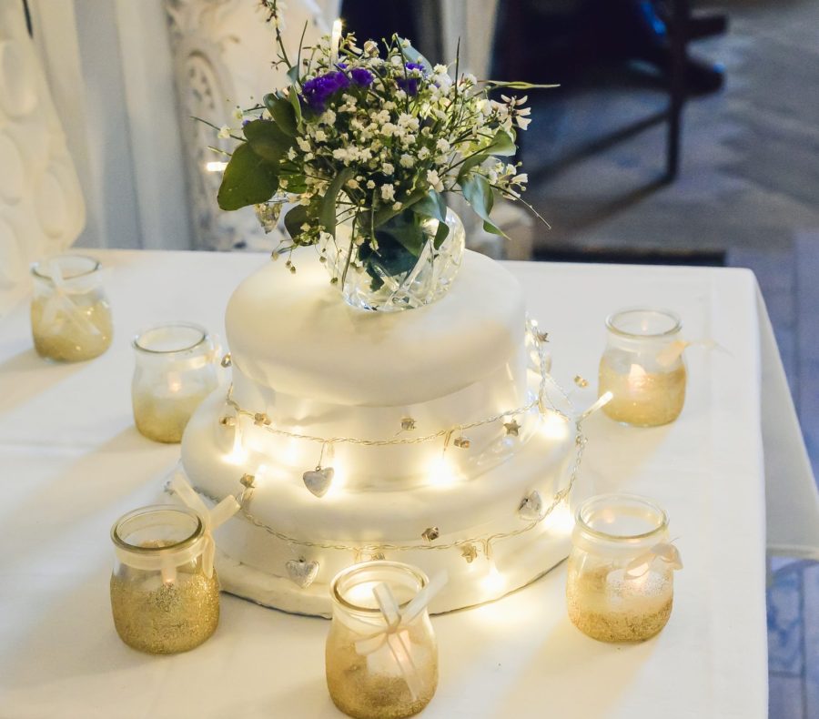 Wedding cake photograph